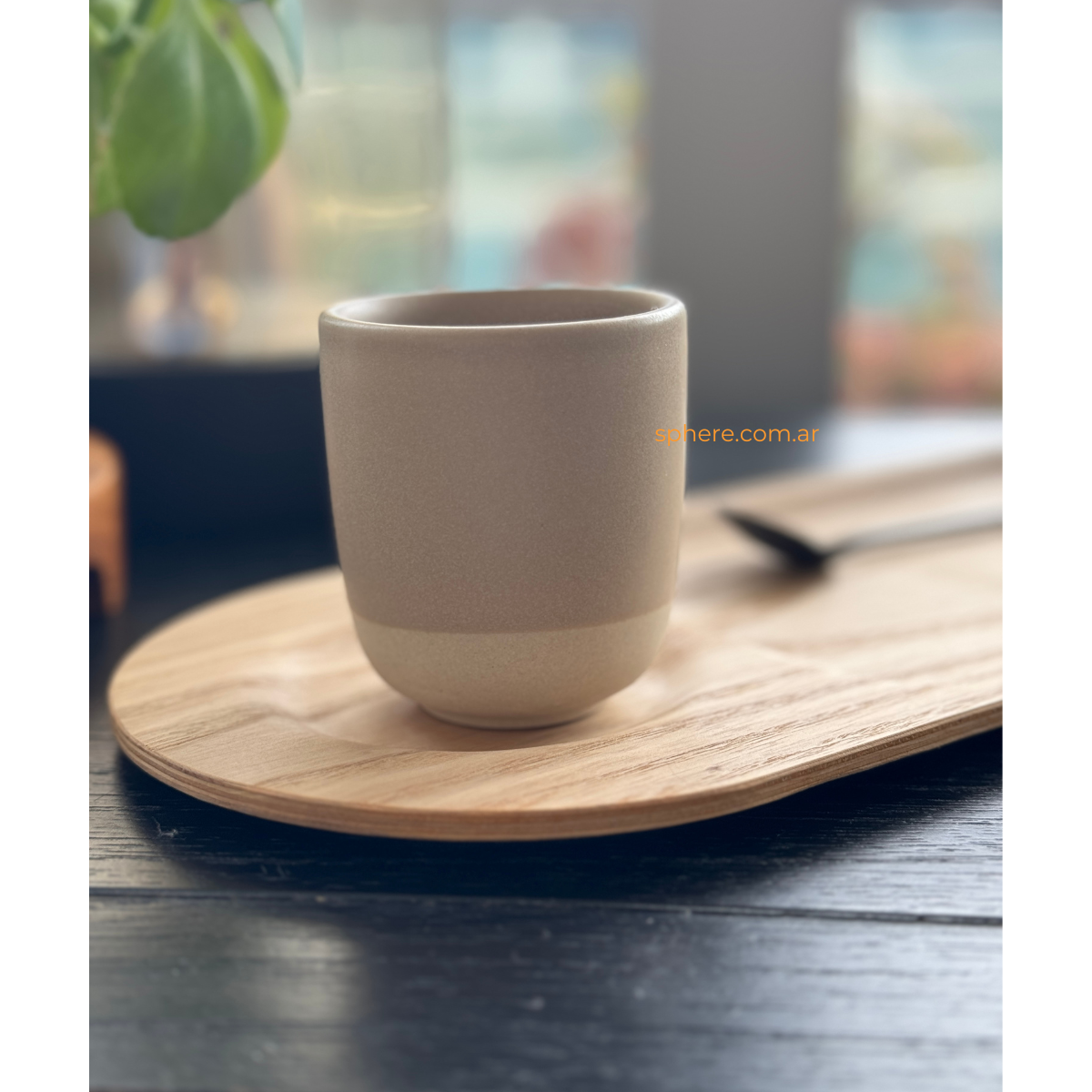 Juego de 4 Cuencos Tazas Duna para cafe beige arena