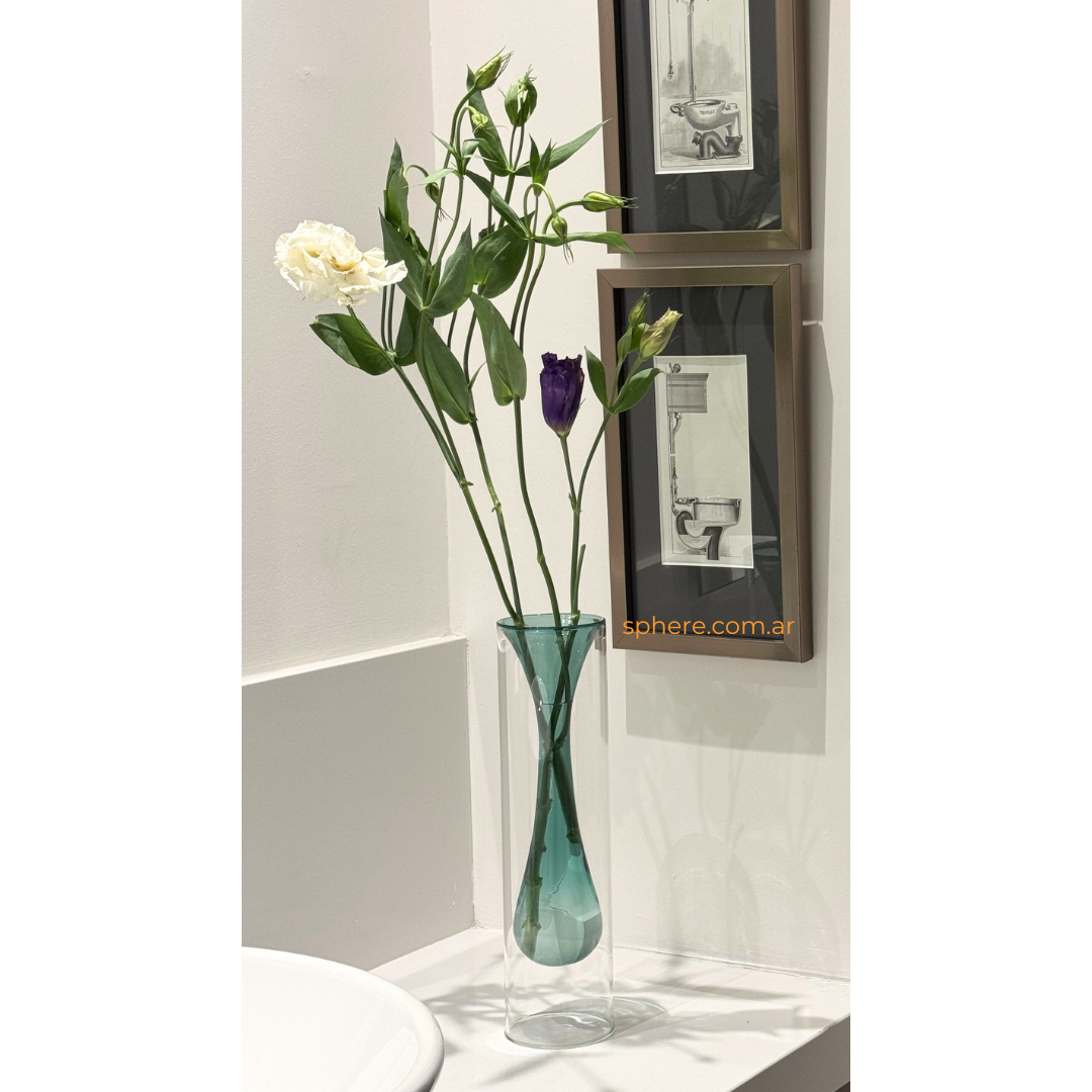 Floreros de vidrio Drop - Colección Bloom