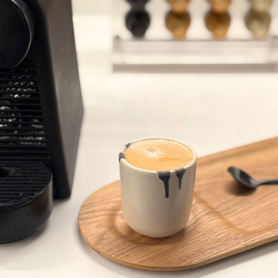 Juego de 4 Cuencos para cafe color off white Macchia