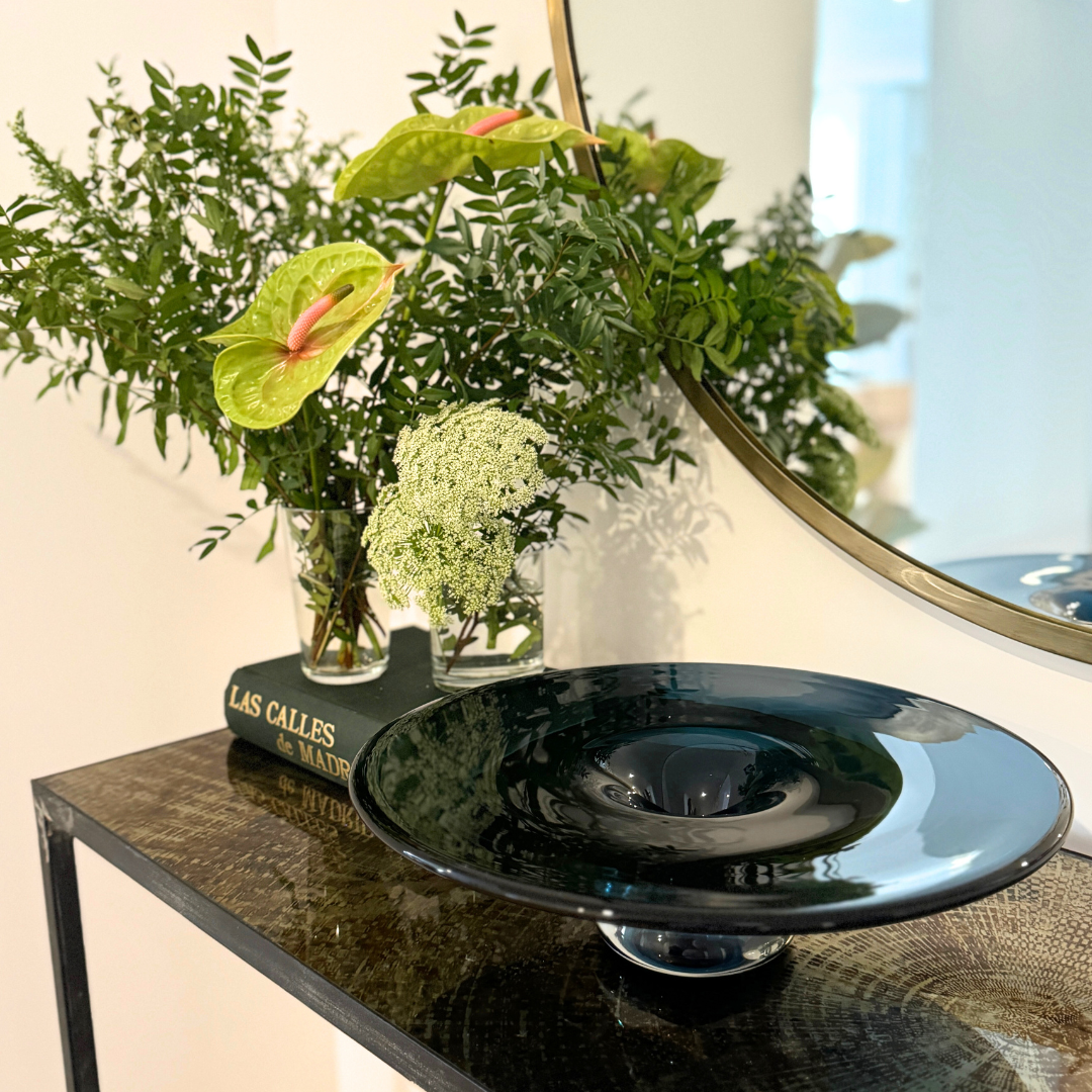 Centro de Mesa de vidrio Cobalt Edición Limitada