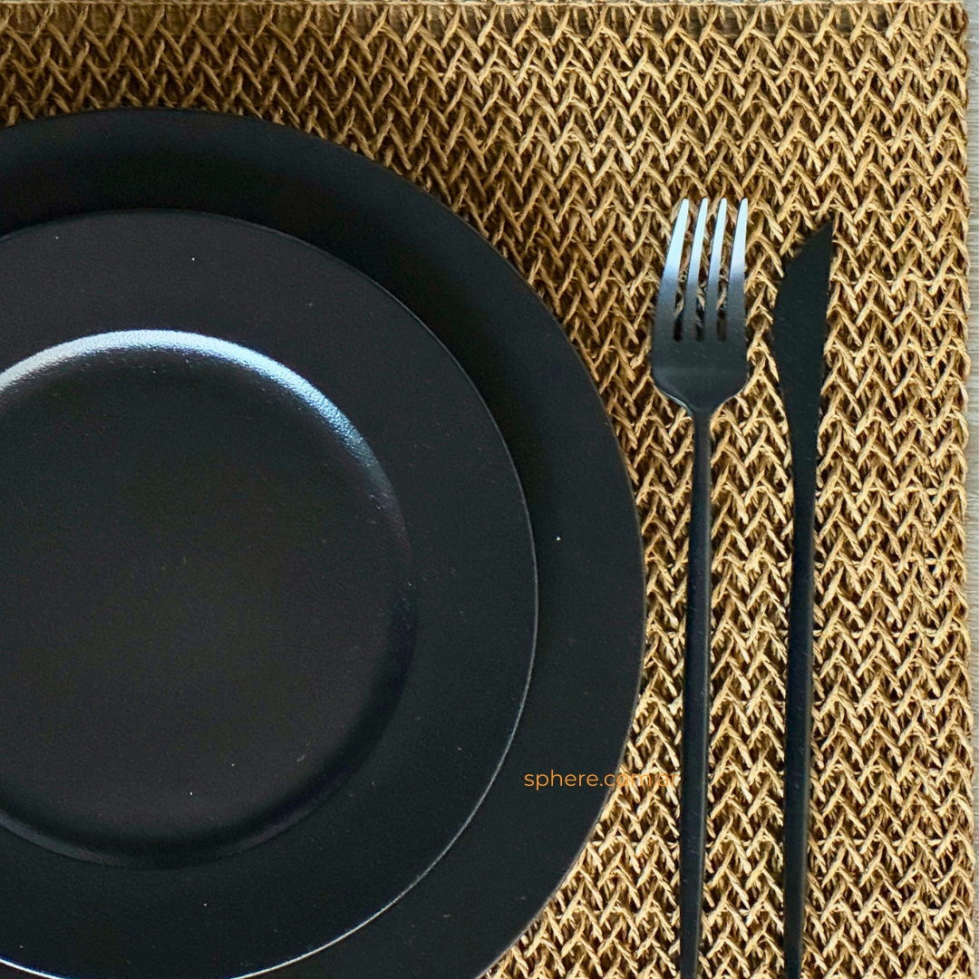 Individual rectangular Blé - Pack de 6