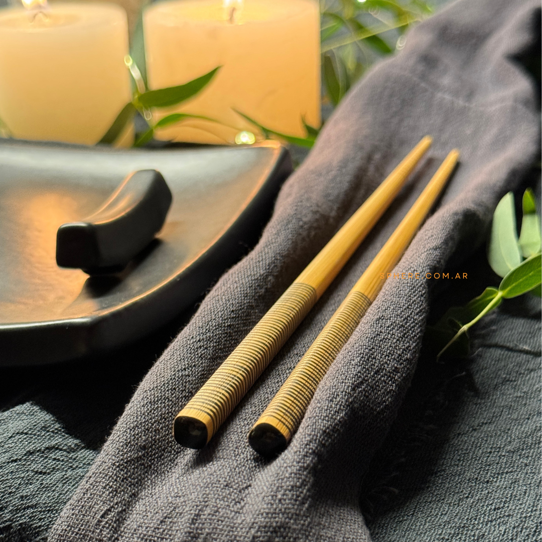 Juego de palitos de Sushi Bamboo
