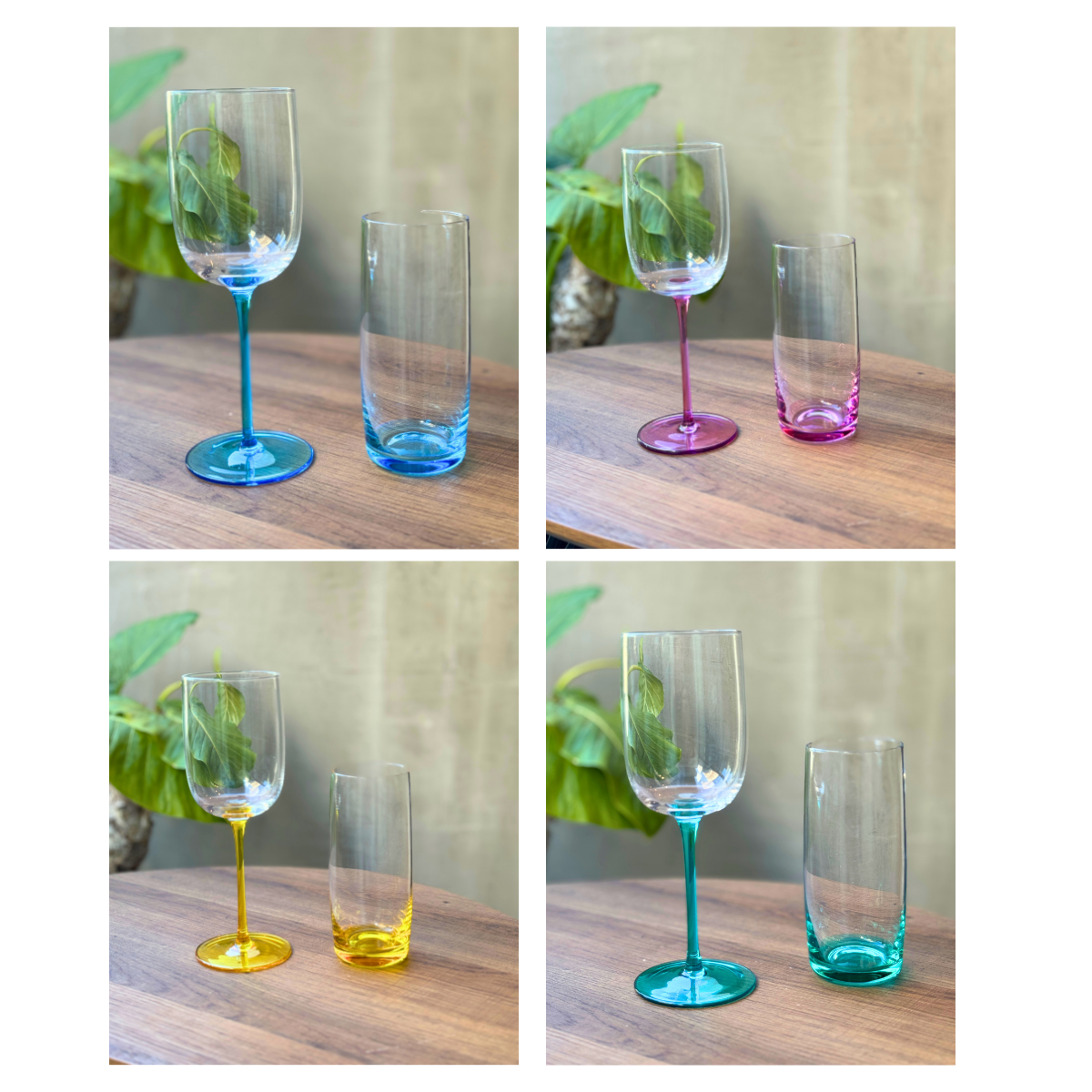 Juego de 4 Copas para vino Gala