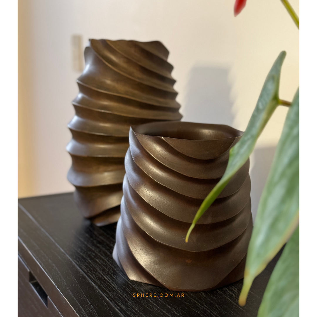 Cuencos de Madera Doi (bajo)