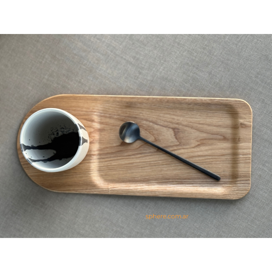 Juego de 4 Cuencos  tazas para cafe Doble o te color Off White Macchia