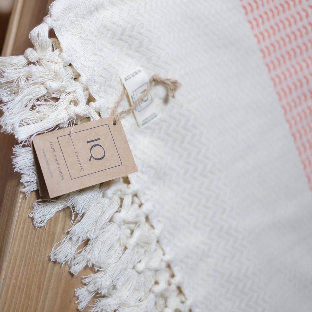 Manta para decorar Sun Naranja - Colección Briza