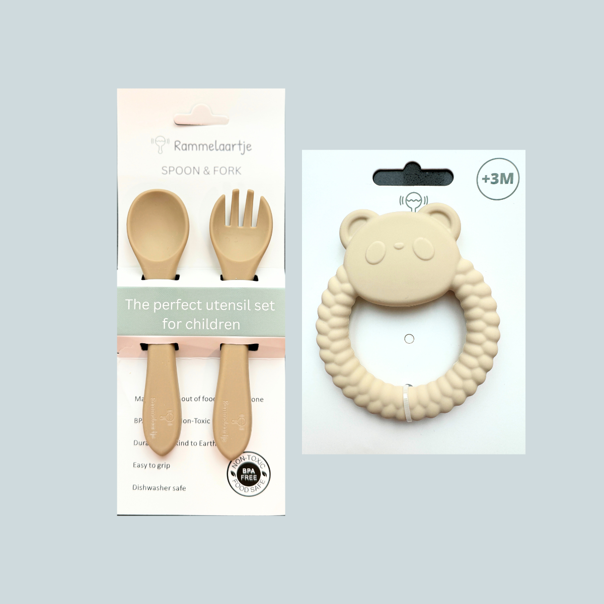Set de Alimentación Completo Bambi para bebes de 6 a 12 meses 🍼