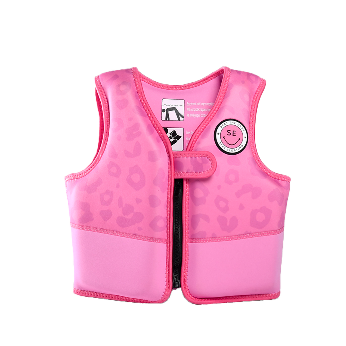 Chaleco Salvavidas Infantil Neón (18 a 30 kg)