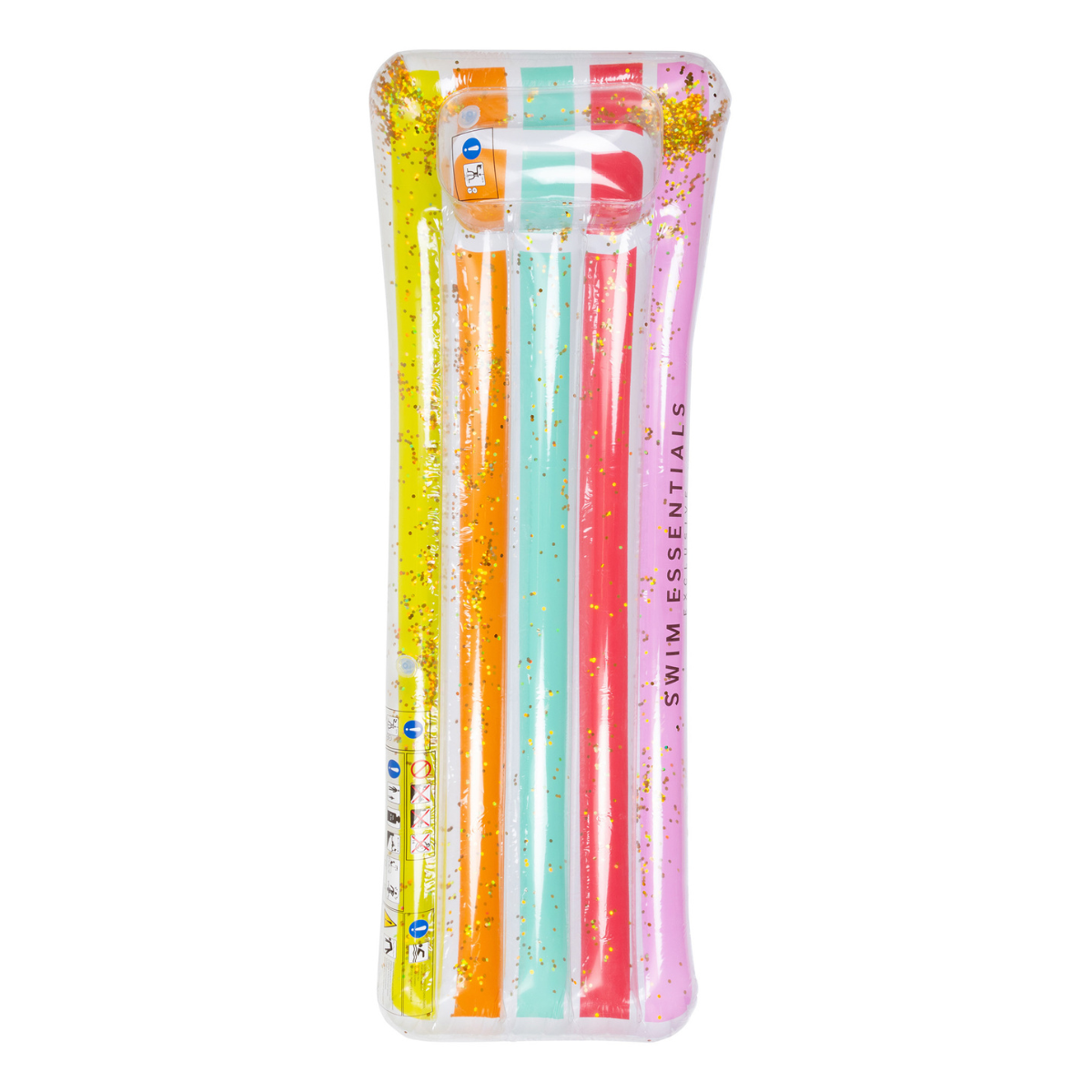 Colchón Inflable Rainbow – Diseño Arcoíris 🌈