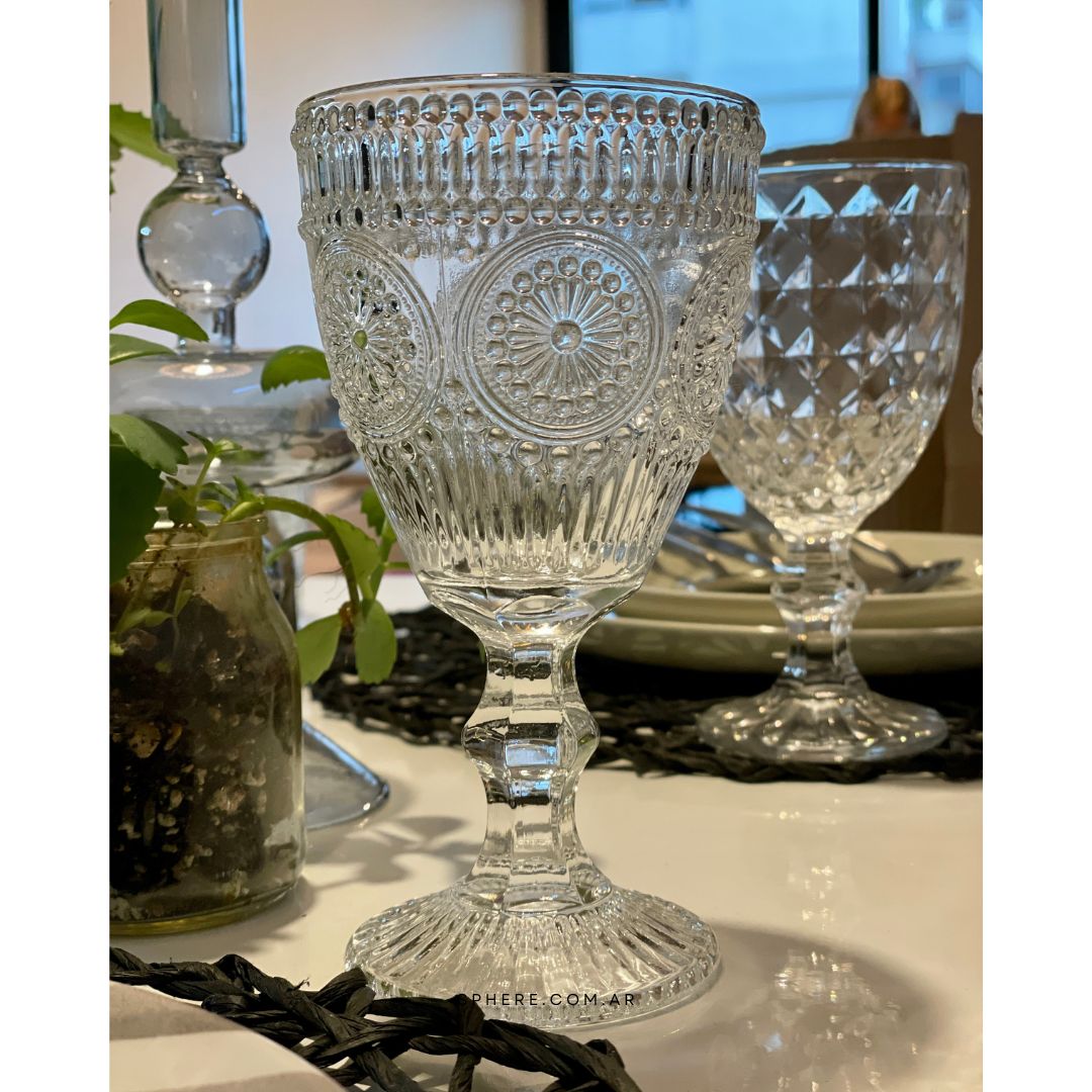 Set de 6 Copas transparentes Naime