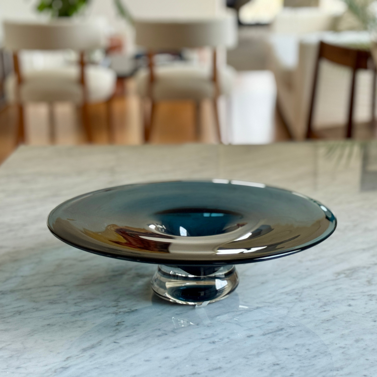 Centro de Mesa de vidrio Cobalt Edición Limitada