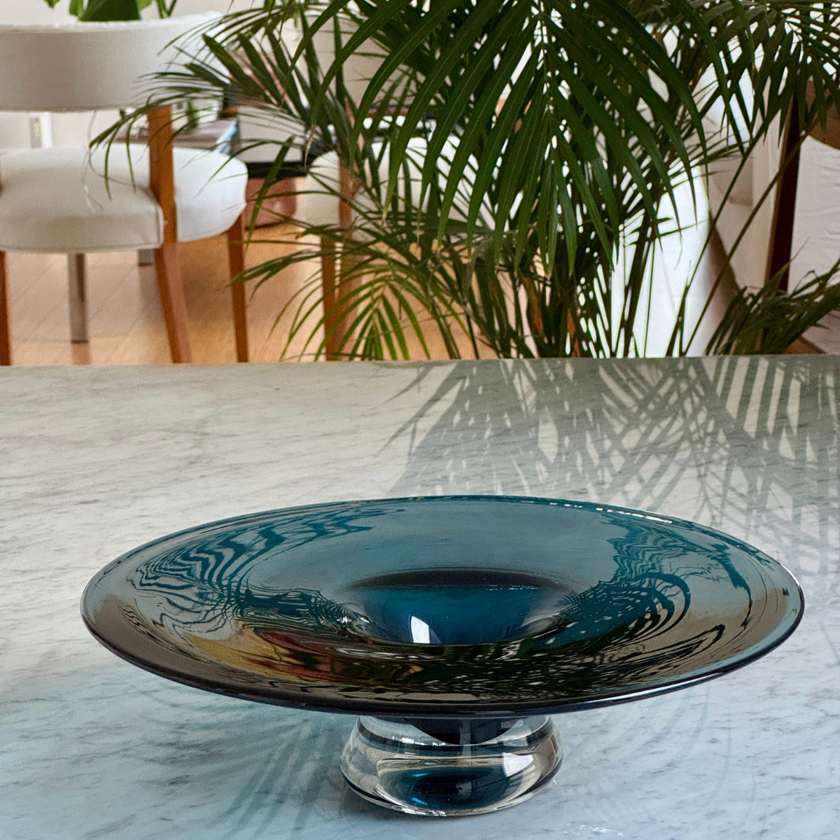 Centro de Mesa de vidrio Cobalt Edición Limitada
