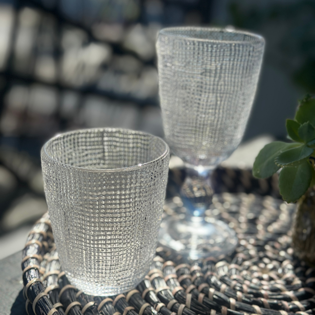 Juego de 6 Vasos transparentes Tuscany